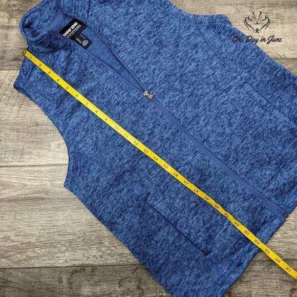Lands' End Zip Front Pocketed Vest Size S - Picture 4 of 5